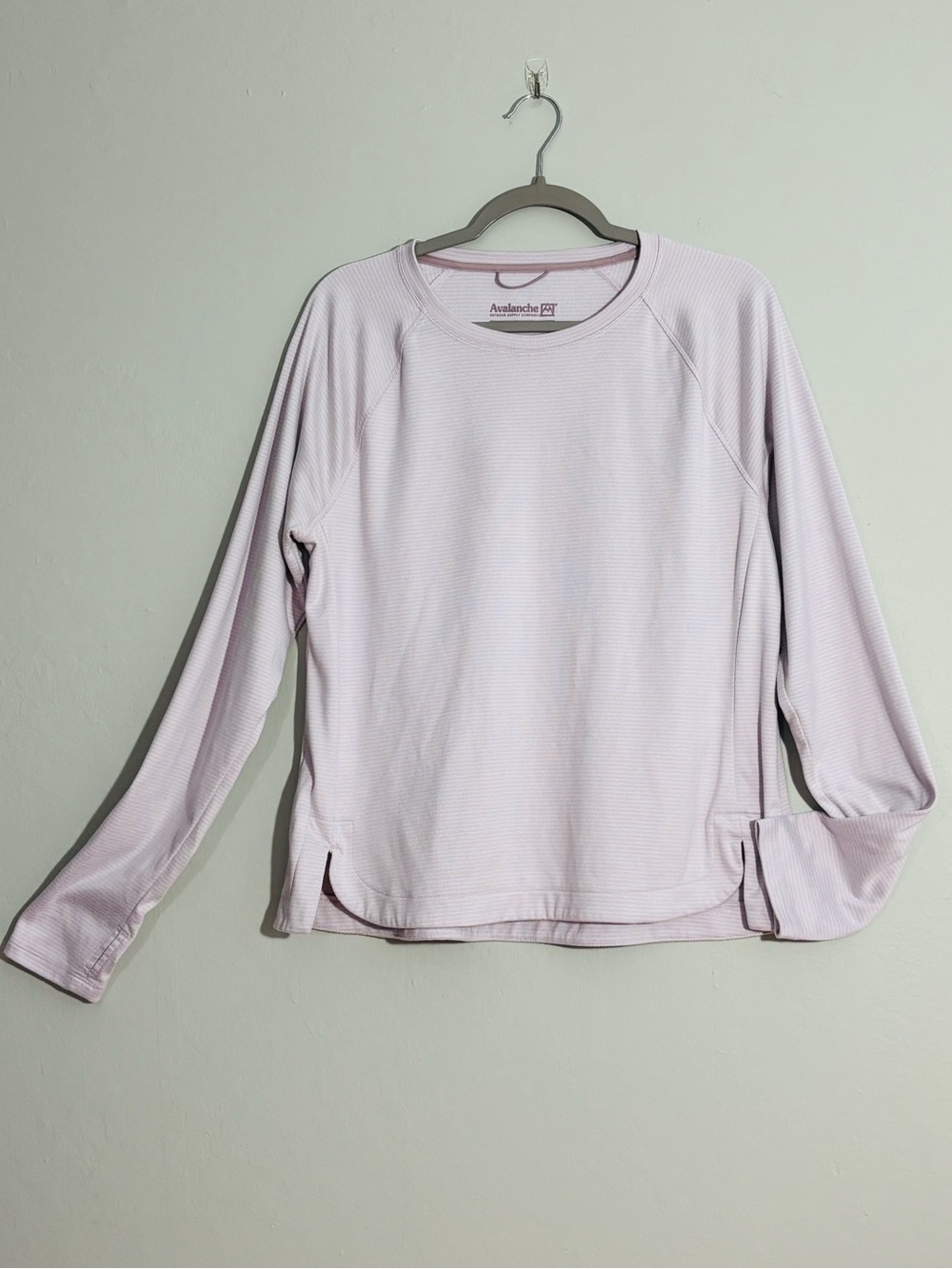 Avalanche pink long-sleeved active top XL
